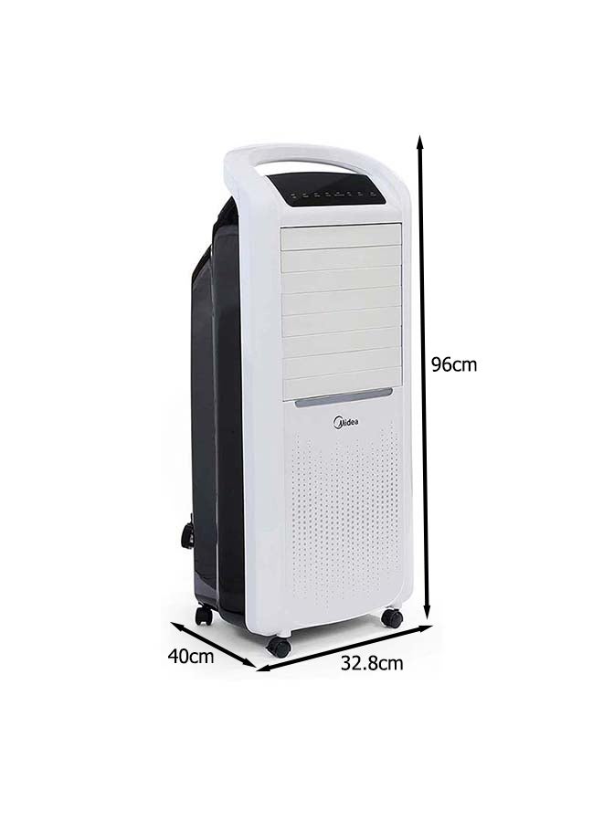 مديا مبرد هواء متعدد الوظائف مع شاشة LED 100 W AC200W أبيض - Image 2