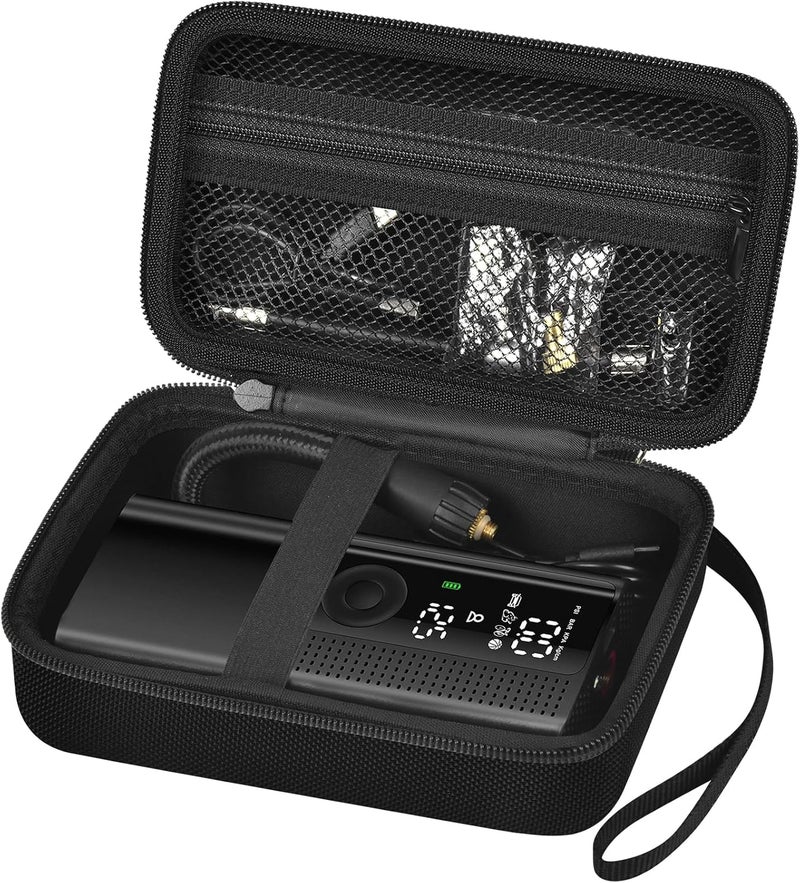 PAIYULE Portable Air Compressor Storage Case for Tire Inflators - Black - Image 1