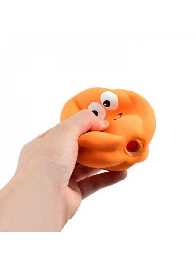 لعبة تفاعلية على شكل قرع للحيوانات الأليفة | لعبة مضغ من المطاط الطبيعي والناشر | لعبة قرع للجراء والكلاب - قطعة واحدة - Image 3