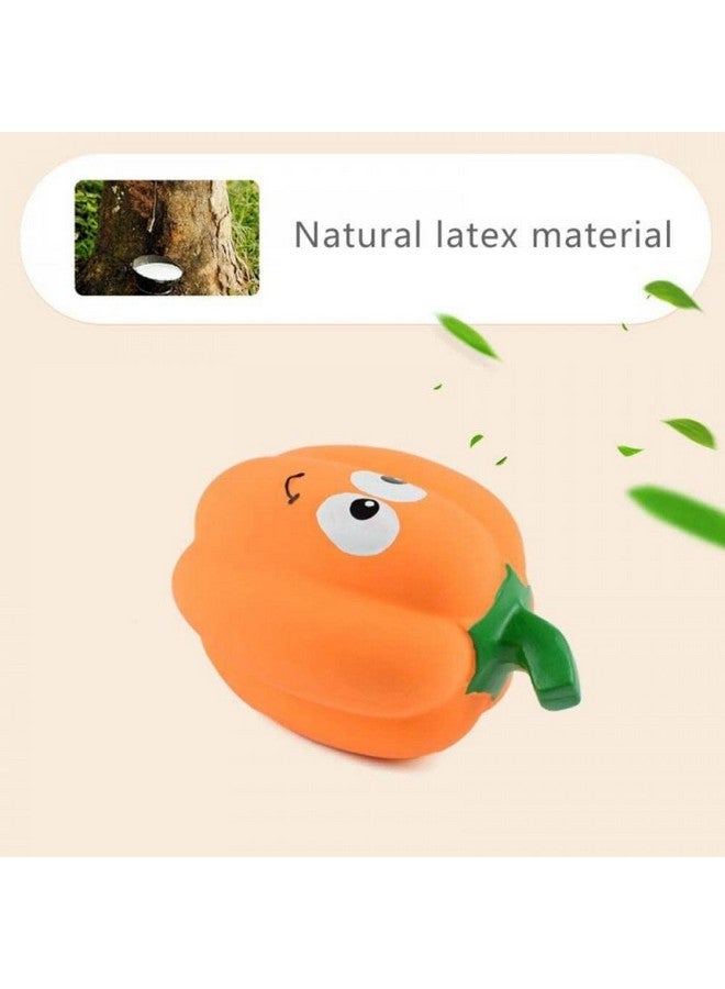 لعبة تفاعلية على شكل قرع للحيوانات الأليفة | لعبة مضغ من المطاط الطبيعي والناشر | لعبة قرع للجراء والكلاب - قطعة واحدة - Image 4