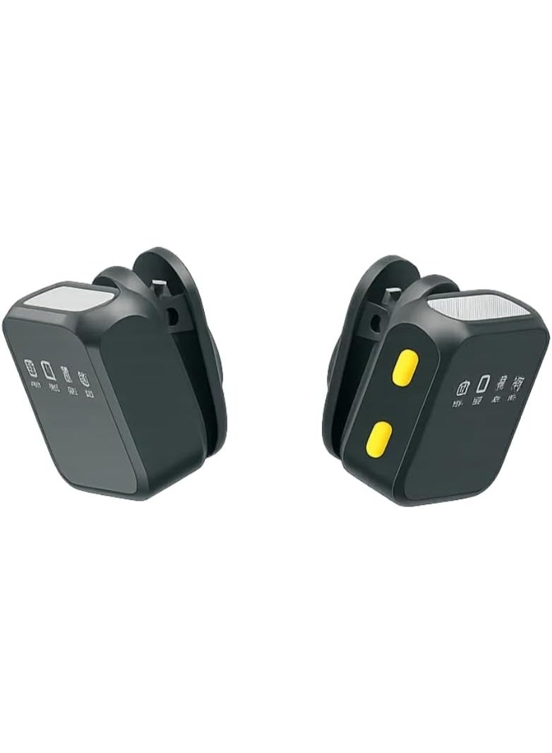 JBQ Wireless Lavalier Microphone for USB-C, Adapter Compatible With Lighting - Dual Mic with Charging Case, AI Noise Cancellation, Plug & Play, 2.4GHz Ultra-Low Latency, DSLR, Laptop, Live Streaming - Image 2