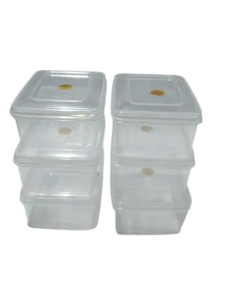 Hesch 9 Hesch 9 Brand Plastic Boxes For Storage Plastic Box With Lid Combo Pack of 6 Medium 6 Big Size and 6 Small Flip Open Boxes Total 18 Boxes 6 RC11 6 RC22 6 Commander Boxes  - Image 4