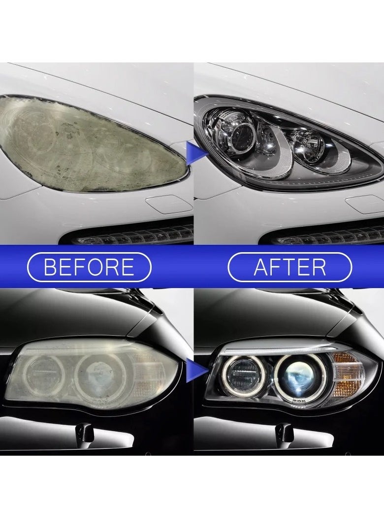 OUHOE Car Headlight Repair Fluid, Convenient Portable Auto Headlight Restoration Liquid, Long Lasting Innovative Headlight Repair Polish, Scratch Removal Spray for Head Light Lens, (1pc 30ml)  - Image 4