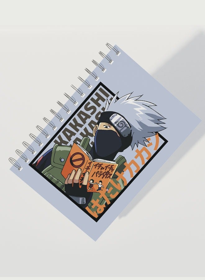 LIT Kakashi Hatake Spiral Notebook Hardcover Shinobi Of Konohagakure's Spiral Notebook Kakashi Naruto Shippuden  - Image 2