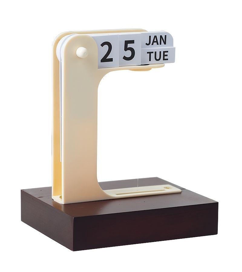 Floating Planet Calendar Modern Undated Daily Desk Calendar With English Dates Year Round Planner Office Holiday Birthday Housewarming Gift - Image 5