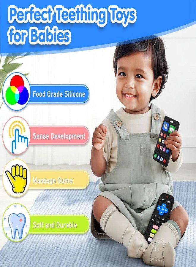 Kidology Baby Teething Toys for 3-18 Months 100% Food-Grade Silicone Teether in Remote Mobile Shape BPA-Free | Soft, Chewable & Safe | Bath & Teething for Boys & Girls - Image 3