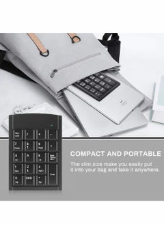 KASTWAVE Number Pad, 19-key Portable Wired Numeric Keypad, Keyboard Extensions with Multiple Shortcuts for Laptop Desktop PC Notebook  - Image 3