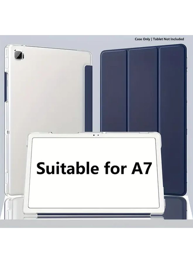 حقيبة ثلاثية الطيات لجهاز Samsung Galaxy Tab A7 قياس 10.4 بوصة - أسود - Image 1