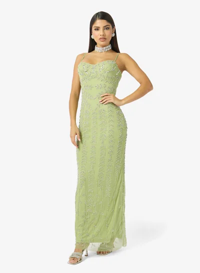green emerald velvet dress Tadashi Shoji CHR25356L Fitted Long Formal Prom Evening Dress – The Dress  Outlet main image 0