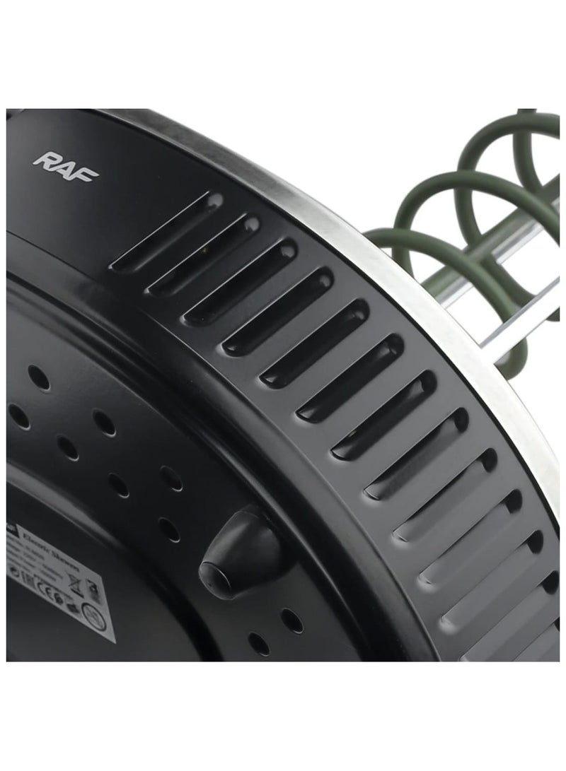 RAF Electric Barbecue Grill Automatic Rotating Barbecue Grill Vertical With 6 Forks Electric BBQ Grill - Image 5