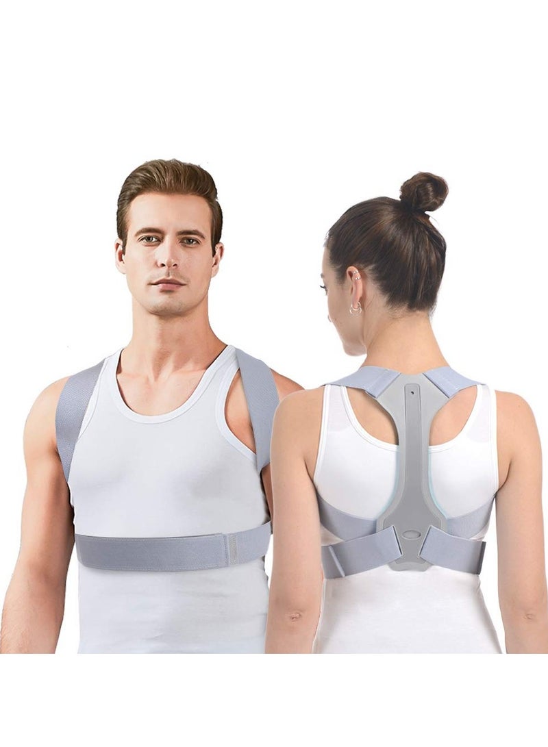 LIMOS Adjustable Posture Corrector Brace for Back and Shoulder Support – Comfortable, Breathable, and Effective for Improved Posture - Image 2