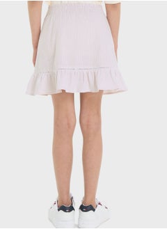TOMMY HILFIGER Kids Stripe Midi Skirt  - Image 2