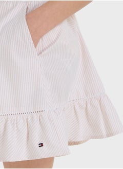TOMMY HILFIGER Kids Stripe Midi Skirt  - Image 3