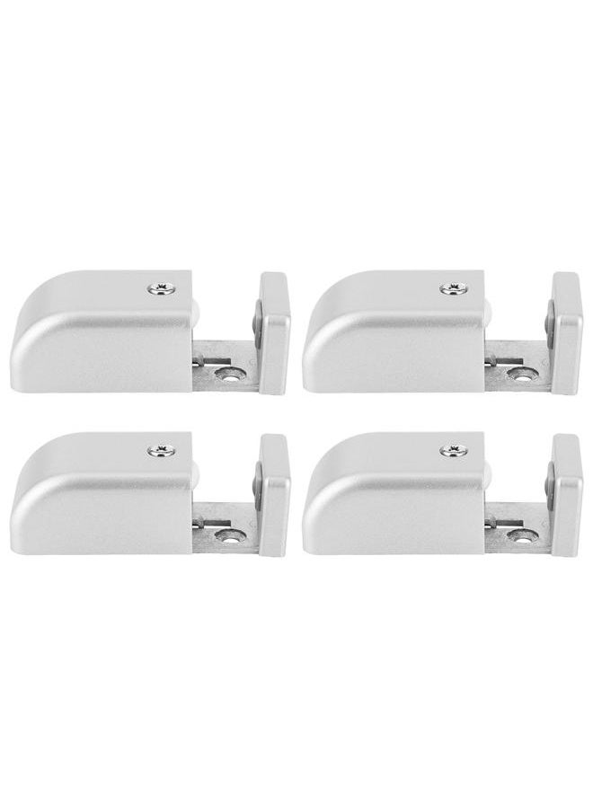 Thoraya 4Pcs Adjustable Sliding Door Stopper Roller Guide Hardware Accessory for Automatic Door  - Image 5
