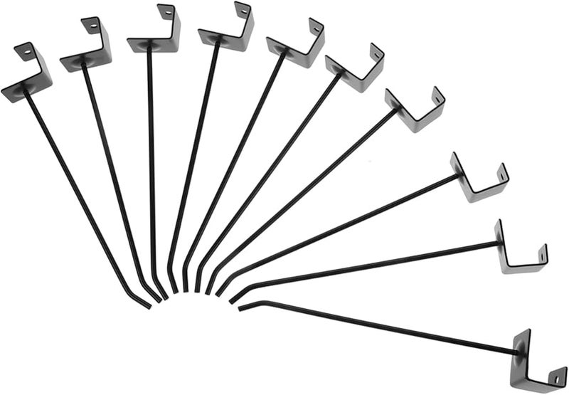 10 Pack Metal Over The Door Hook Display Stand For Supermarket Shelf Mounting - Image 1