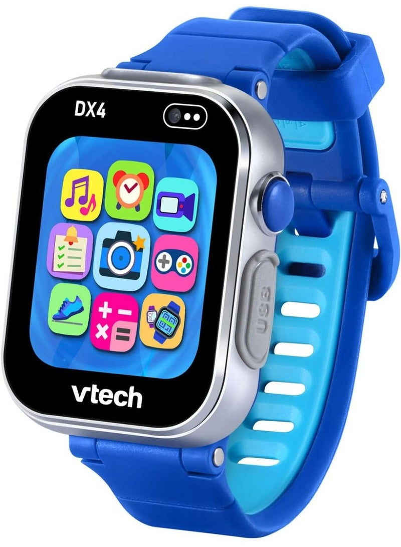 VTech KidiZoom Smartwatch DX4 Blue - Camera & Games, Video Recorder, Voice Changer - Image 1