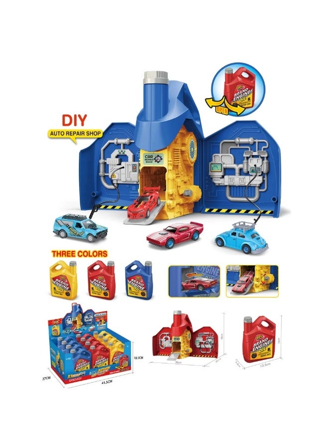 Stem Engine Oil Drum Parking Lot – 1PC Color Multicolours - Image 2