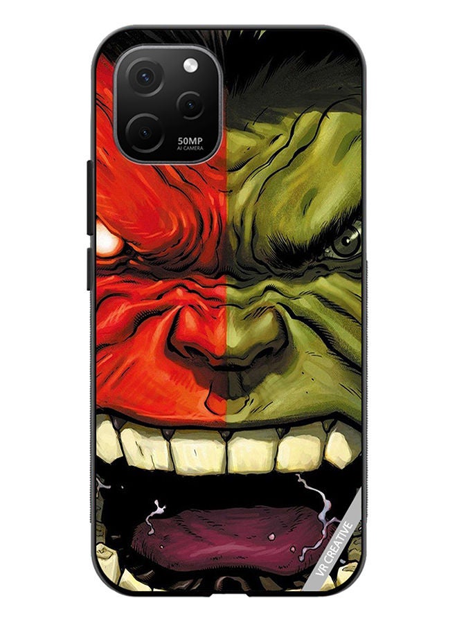 VR CREATIVE Protective Case Cover For Huawei Nova Y61 Hulk Design Multicolour - Image 1
