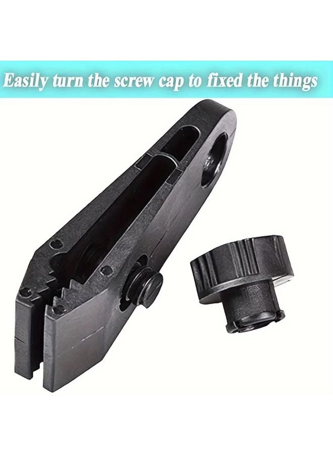 24 قطعة من مشابك القماش المشمع المتينة مع حلقة توصيل للمظلات والمظلات الخارجية للتخييم - Image 5