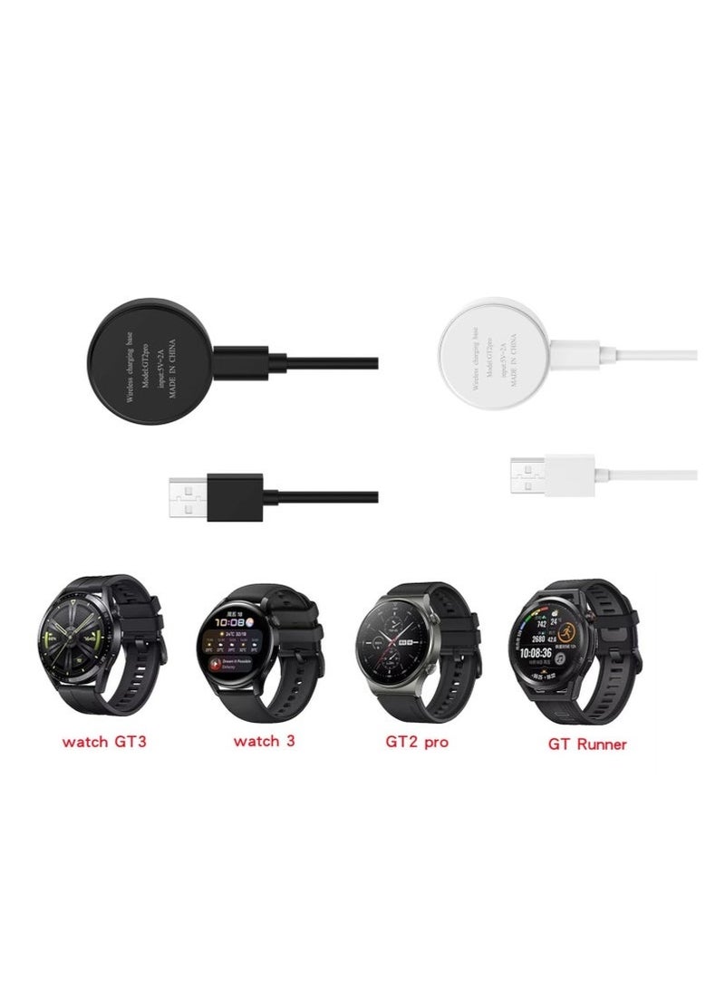 كينسو شاحن متوافق مع ساعة Huawei Watch GT 4/4 Pro/3/3/3 Pro/GT3/GT3 Pro/GT2 Pro/GT2 Pro/GT2 ECG/GT Cyber/Buds/GT Runner/D - Image 4