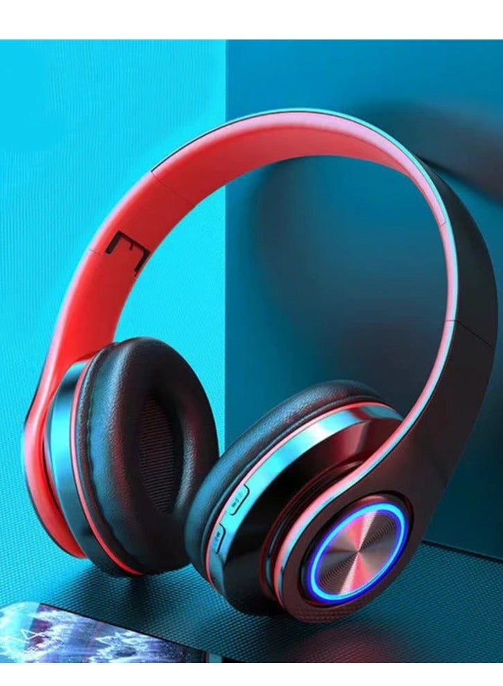 P39 Wireless Stereo Surround Bass Headphone Headset Support TF Card