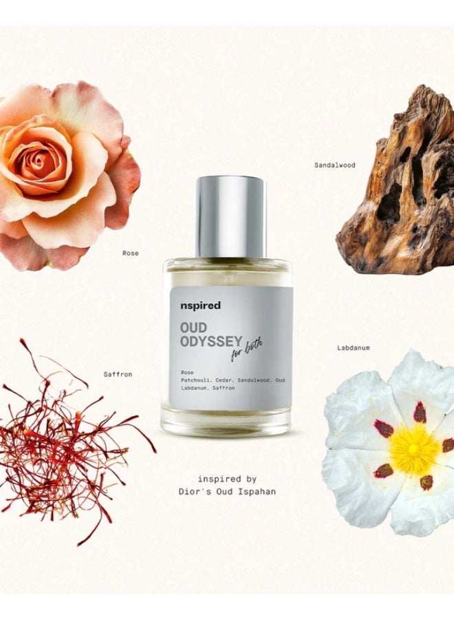 Nspired Oud Odyssey Inspired by Dior's Oud Ispahan For Both - Image 1