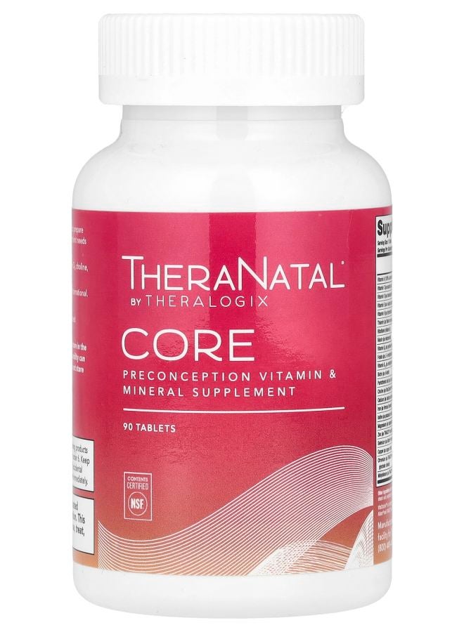 Theralogix TheraNatal Core 90 Tablets - Image 1