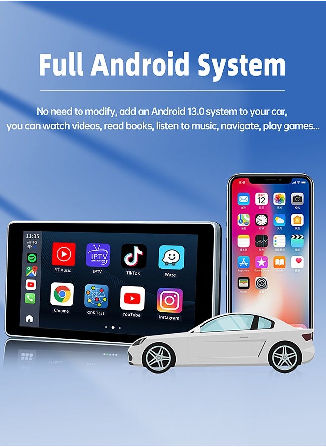 Mi VAZA - Wireless CarPlay Box - Wireless Android Auto - Car Adapter - 3-in-1 Car AI Box - Built-in GPS, Android 13, Dual-band Wifi, Bluetooth - Image 1