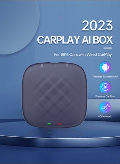 Mi VAZA Wireless CarPlay Box - Wireless Android Auto - Car Adapter - 3-in-1 Car AI Box - Built-in GPS, Android 13, Dual-band Wifi, Bluetooth  - Image 2