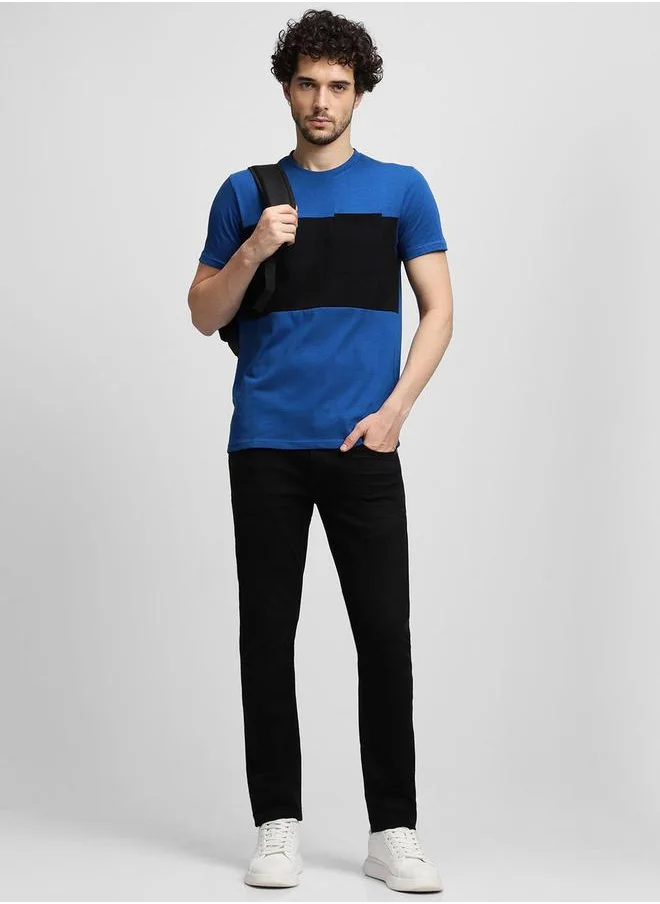 دينيس لينغو Printed Slim Fit T-shirt by Styli