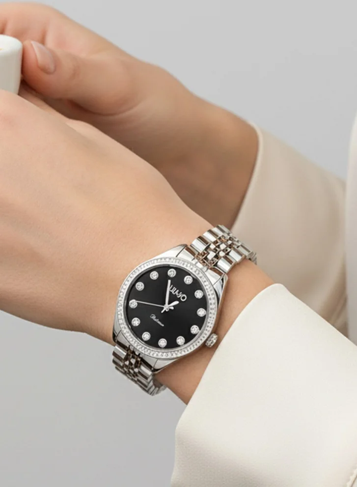 ليو جو ساعة لي جو كاجوال ديلوكس سوداء