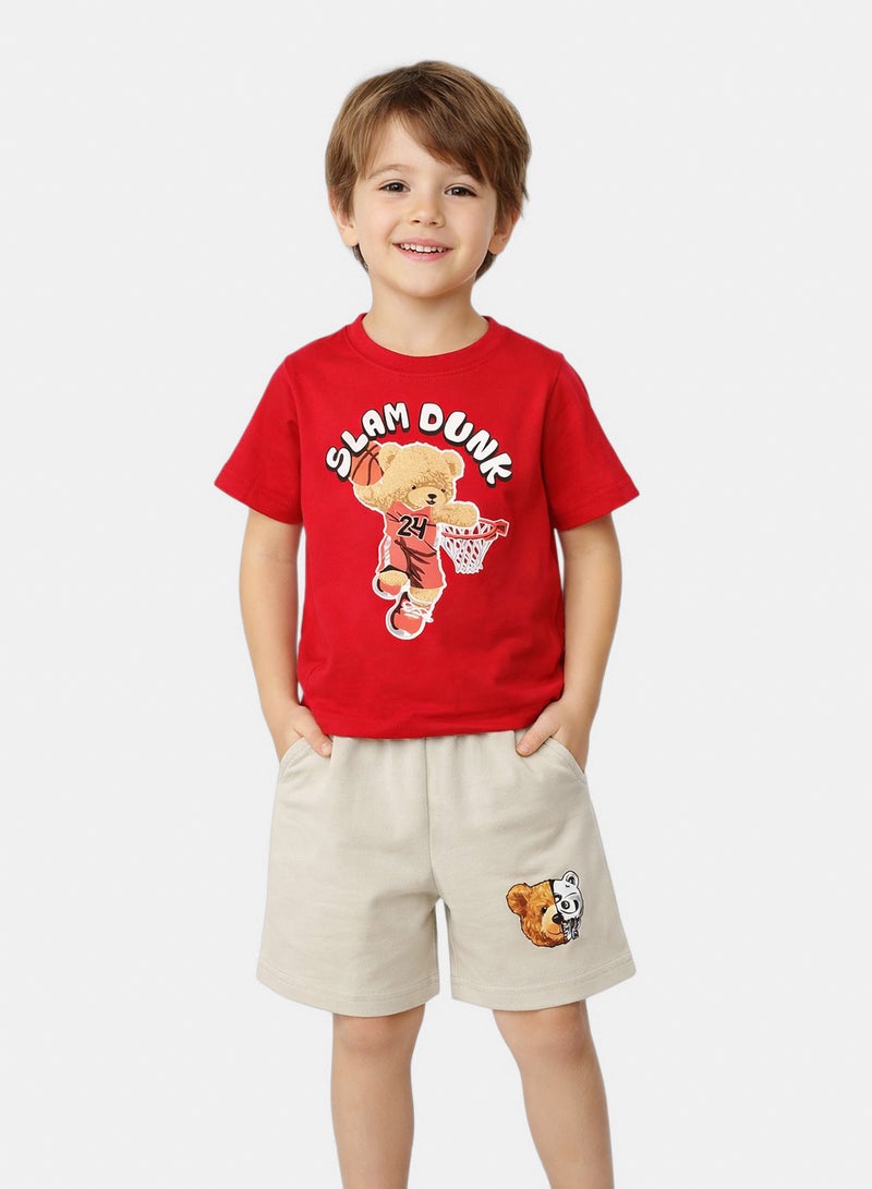 Boys 2 Piece Set T-shirt + Short