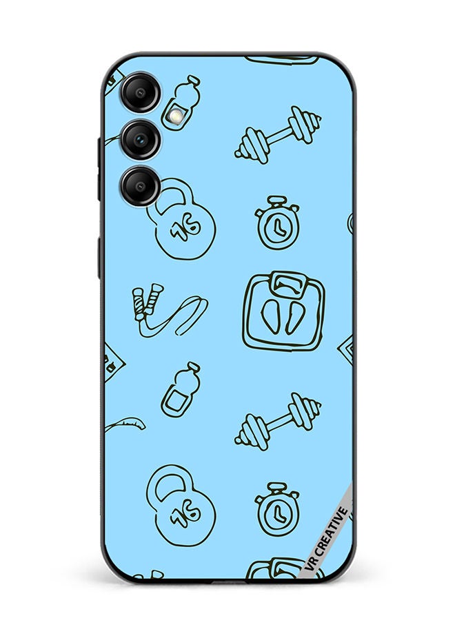 VR CREATIVE Protective Case Cover For Samsung Galaxy A14 5G/A14 Sport Pattern Design Multicolour - Image 1