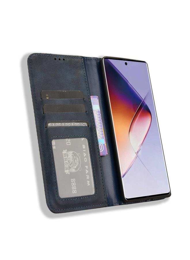 Zaboon Case For Infinix Note 40 5G X6852 Magnetic Buckle Retro Texture Leather Phone Case - Image 4