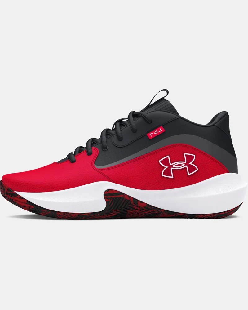 Under Armour Red Lockdown 7 Basketball Shoes  | Best Price UAE