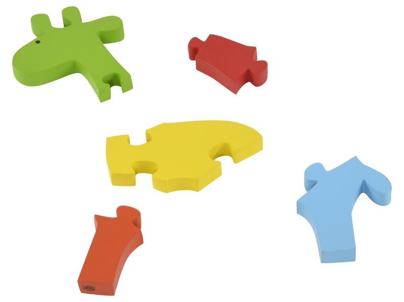 Skillofun Wooden Take Apart Puzzle Large - Giraffe, Multi Color - Image 2