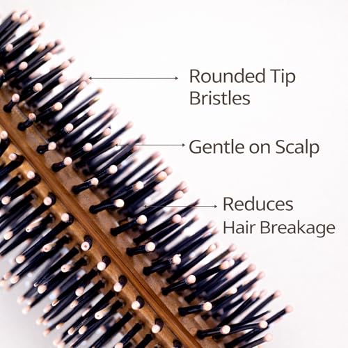 KITCHFREND Roller Comb for Men, Hair Brush with Roller for Styling & Detangling,Comb for Volume, Mens Comb for Hair Grooming, Smooth Daily Styling 2 - Image 4