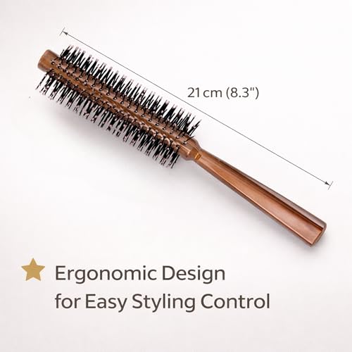 KITCHFREND Roller Comb for Men, Hair Brush with Roller for Styling & Detangling,Comb for Volume, Mens Comb for Hair Grooming, Smooth Daily Styling 2 - Image 5