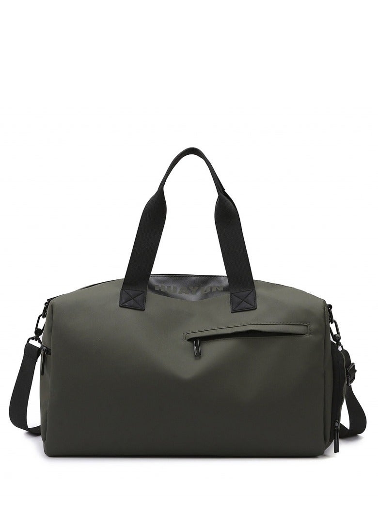 ميكسد متعددة الوظائف حقيبة حمل حقيبة الجسم مع قدرة كبيرة على فصل الرطب والجاف ، مربع الأحذية ، وسحب قضيب ، ومناسبة للسفر في الأعمال التجارية على المدى القصير - Image 1