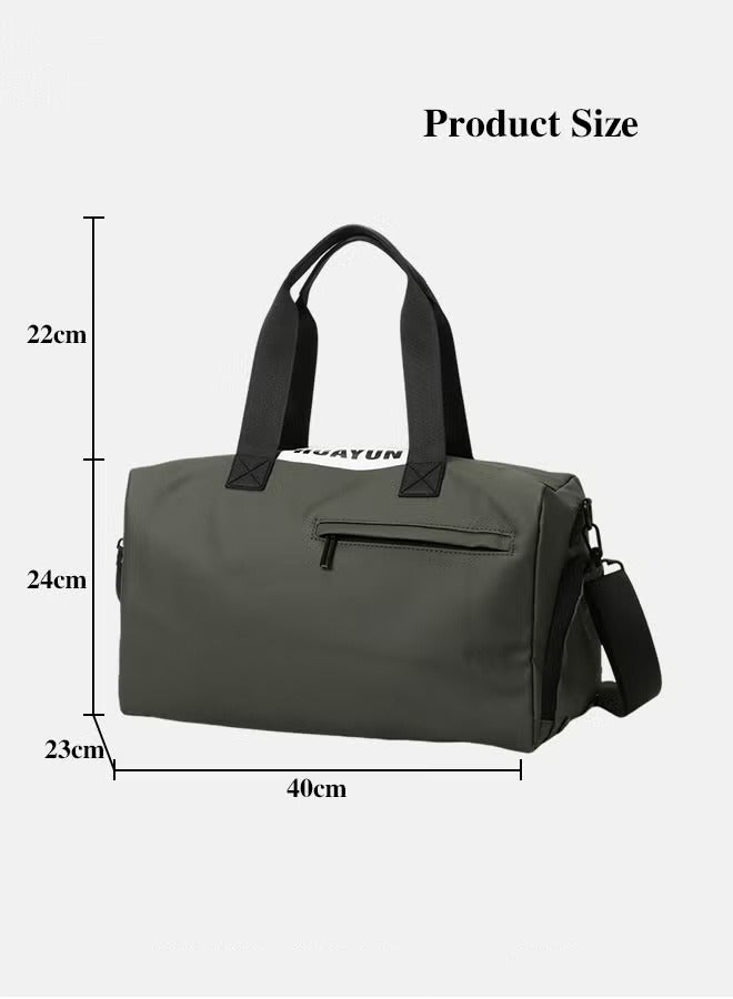 ميكسد متعددة الوظائف حقيبة حمل حقيبة الجسم مع قدرة كبيرة على فصل الرطب والجاف ، مربع الأحذية ، وسحب قضيب ، ومناسبة للسفر في الأعمال التجارية على المدى القصير - Image 5