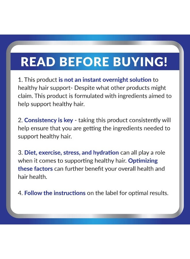 PURE RESEARCH Restoriden DHT Blocker Hair Loss Supplement - Supports Healthy Hair Growth - Image 4