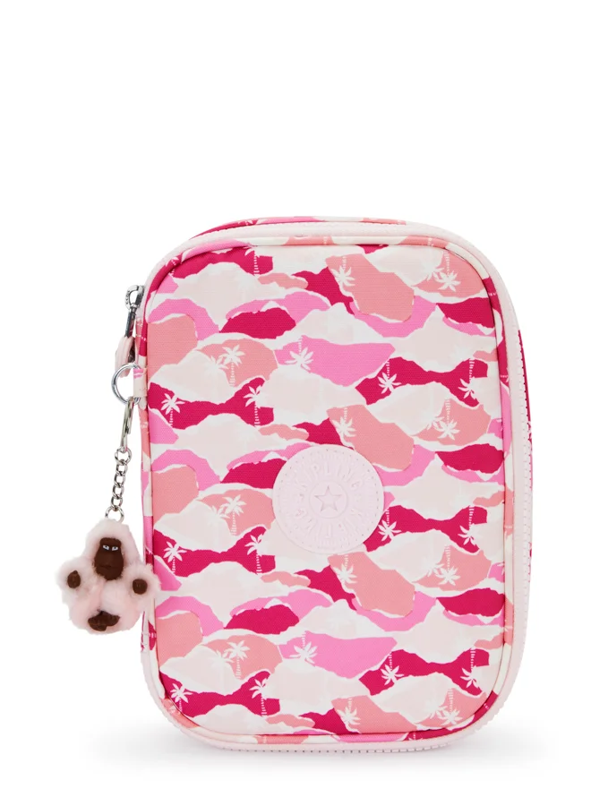 100 Pens Pink Palm Large Pencase I6002-1Bv
