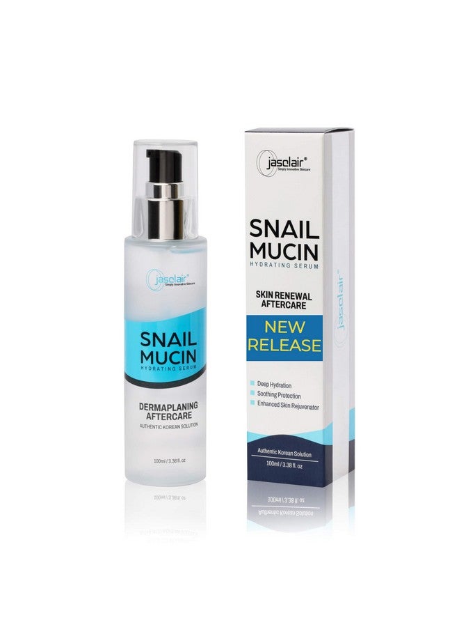 جاسكلير سيروم مرطب من مخاط الحلزون لما بعد تقشير البشرة - منتجات العناية بالبشرة الكورية لتهدئة وترطيب وتجديد البشرة بعد استخدام شفرات الحلاقة وأدوات تقشير البشرة - مثالي لتقشير البشرة والروتين اليومي - Image 1
