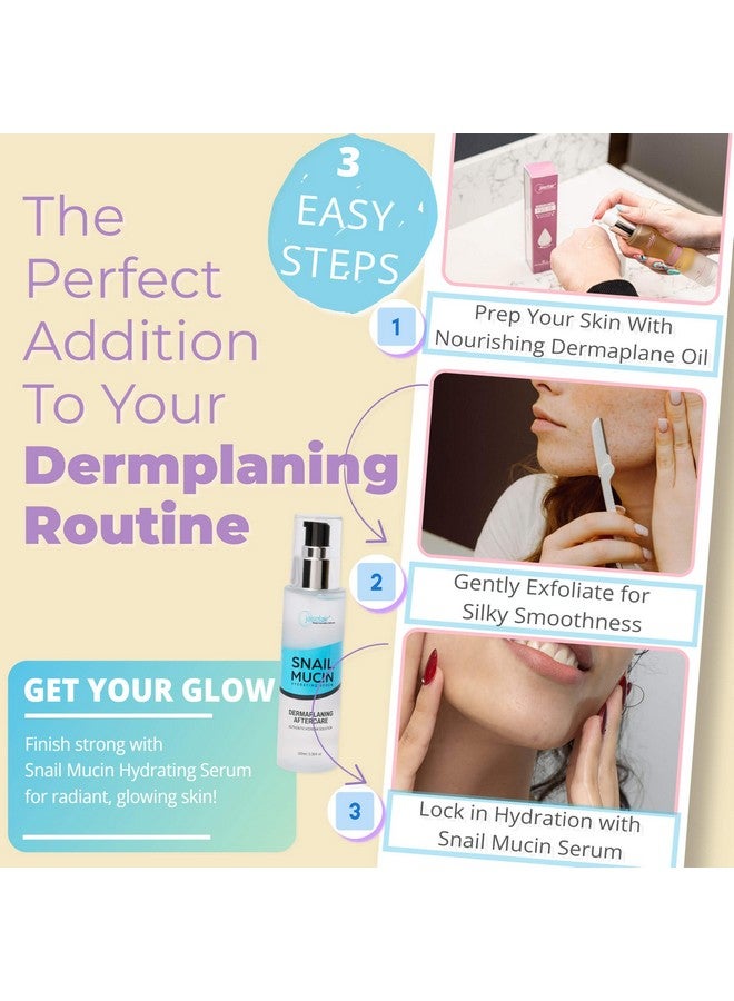 جاسكلير سيروم مرطب من مخاط الحلزون لما بعد تقشير البشرة - منتجات العناية بالبشرة الكورية لتهدئة وترطيب وتجديد البشرة بعد استخدام شفرات الحلاقة وأدوات تقشير البشرة - مثالي لتقشير البشرة والروتين اليومي - Image 2