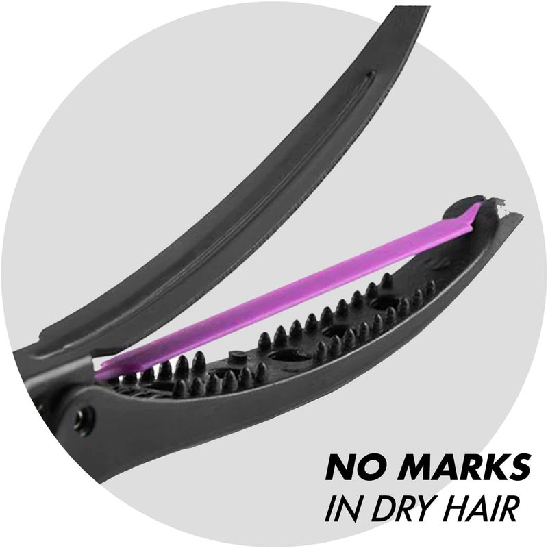 Sam Villa No-Slip Maximum Grip Large Hair Clips For Styling Sectioning Dry Hair, Set of 4 - Image 5