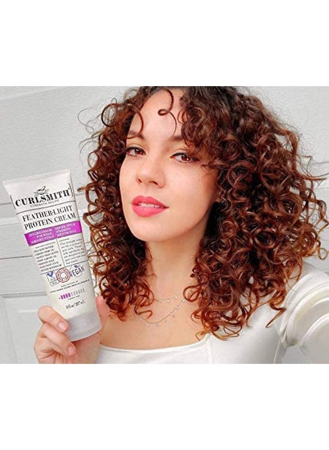 CURLSMITH Feather-Light Protein Hair Cream 8 oz / 237 mL  - Image 3