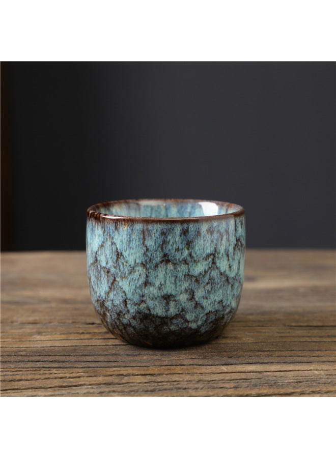 Retro Kung Fu Tea Cup Creative Ceramic Cup Tea Bowl Concentrated Coffee Cup Stoneware Cup Tea Cup