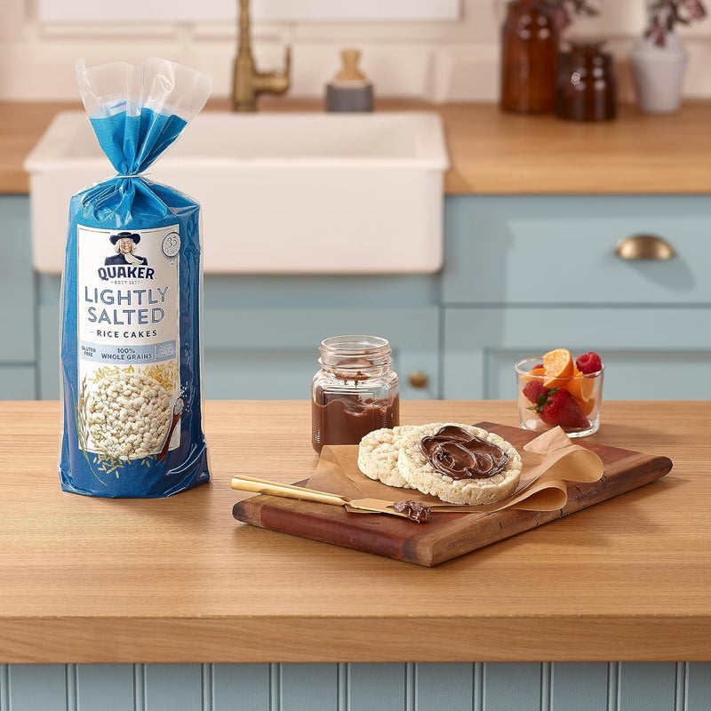 Quaker كعكات الأرز الكبيرة من كويكر، مملحة قليلاً - عبوة من 6 - Image 5