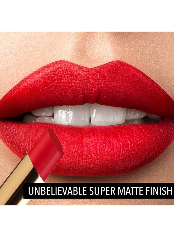 بلو هيفن أحمر شفاه بلو هيفن هايبر ستاي سوبر مات، تركيبة مرطبة بلمسة نهائية غير لامعة، أحمر شفاه يدوم طويلاً ومقاوم للتلف للنساء، كوكيز شيب - 715، 2.2 جم - Image 5