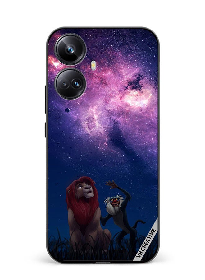 VR CREATIVE Protective Case Cover For Realme 10 Pro Plus Lion King Design Multicolour - Image 1